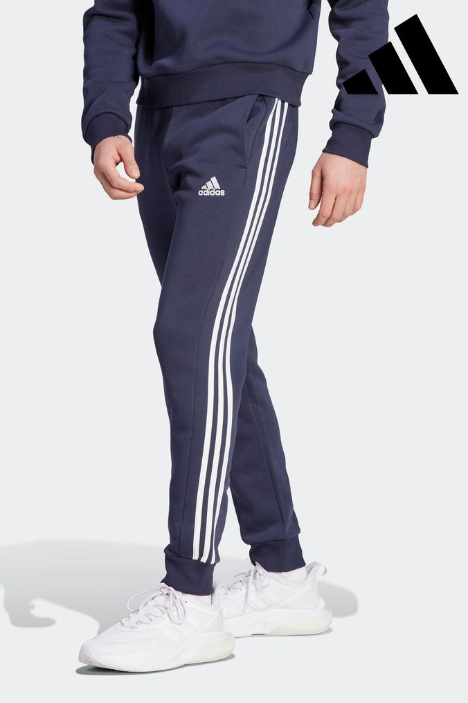 Blue adidas hotsell skinny joggers