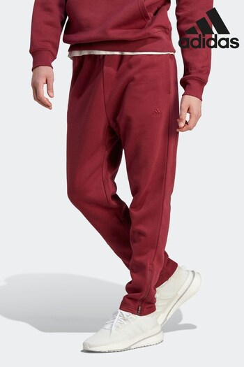 adidas Red Sportswear All SZN Fleece Tapered Joggers (D46302) | £45