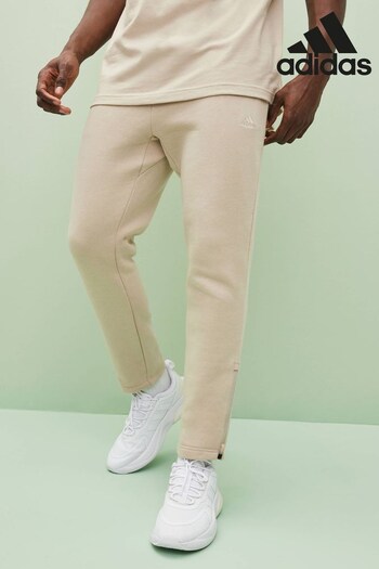 adidas Brown Sportswear All SZN Fleece Tapered Joggers (D46305) | £45