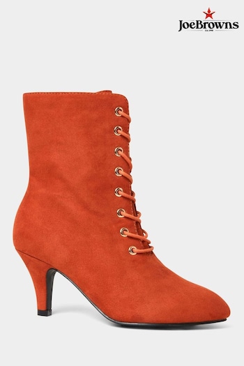 Joe Browns Orange Astonishing Lace Up Boots Nike (D46625) | £60