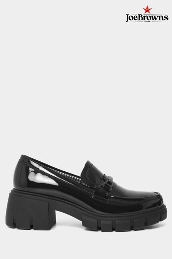 Joe Browns Black City Chic Chunky Loafers (D46646) | £45