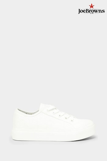 Joe Browns White Got to Have it Pumps Trainers (D46817) | £40