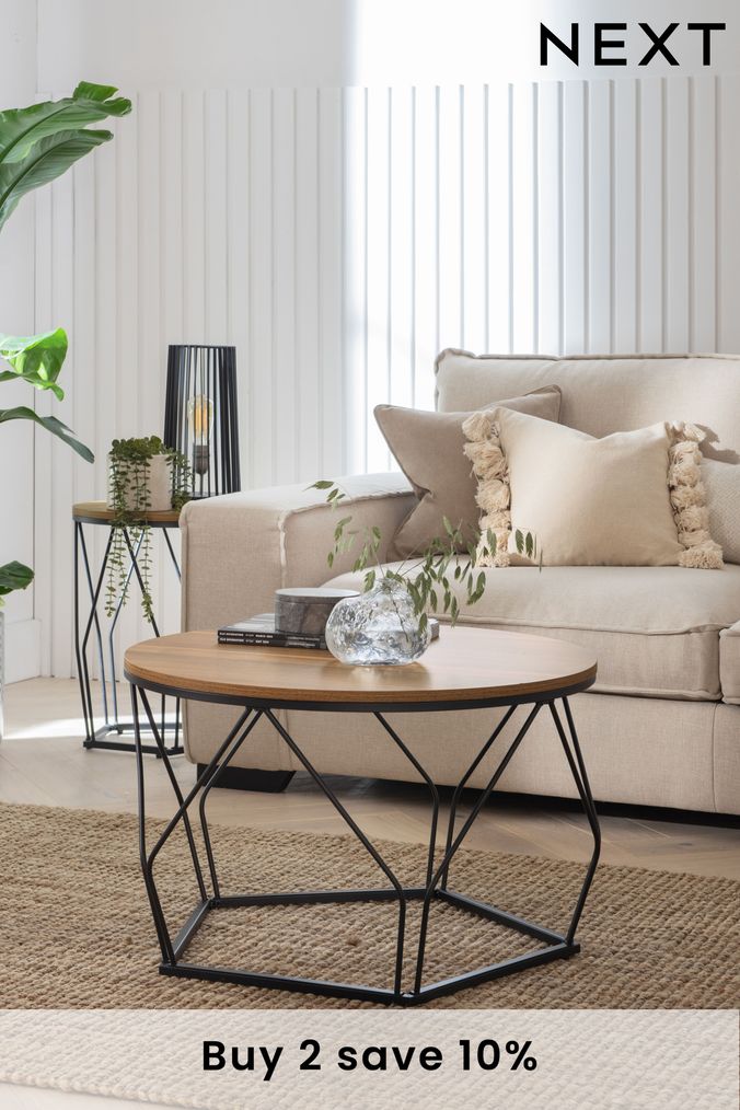 Black and tan discount coffee table