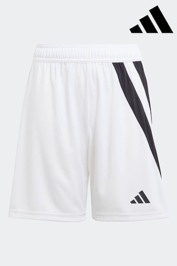 adidas White Junior Fortore 23 Football Shorts (D47081) | £12
