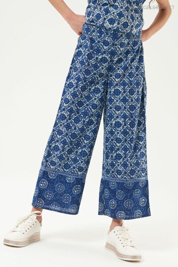 Angel & Rocket Blue Thea Batik Trousers (D47089) | £13 - £16