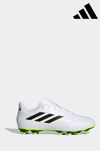 adidas White/Black Sport Performance Adult Copa Pure.4 Flexible Ground Football Boots (D47096) | £45
