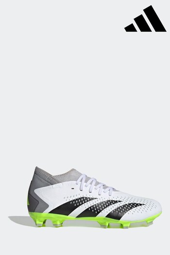 adidas White/Black Football Boots (D47099) | £80