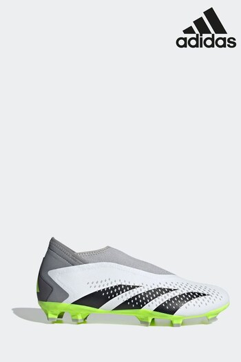 adidas White/Black Football Boots (D47101) | £85