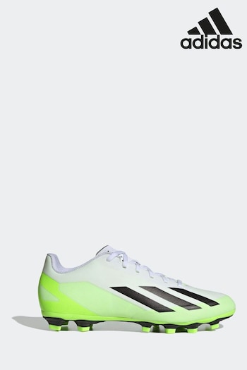 adidas White/Black Football Boots (D47108) | £50