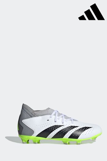 adidas White/Black Football Boots (D47130) | £50
