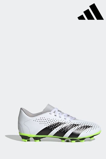 adidas recognizable White/Black Football Boots (D47133) | £35