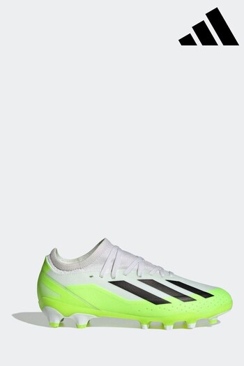 adidas White/Black Football Boots (D47137) | £50
