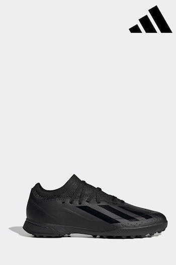 adidas Black Sport Performance Kids X Crazyfast.3 Turf Boots (D47142) | £50