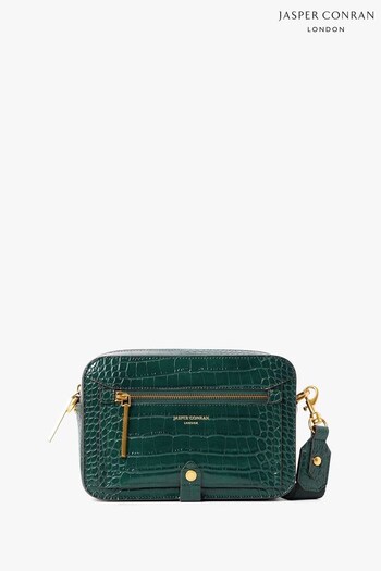 Jasper Conran London Croc Effect Toaster Cross-Body Bag (D47204) | £115