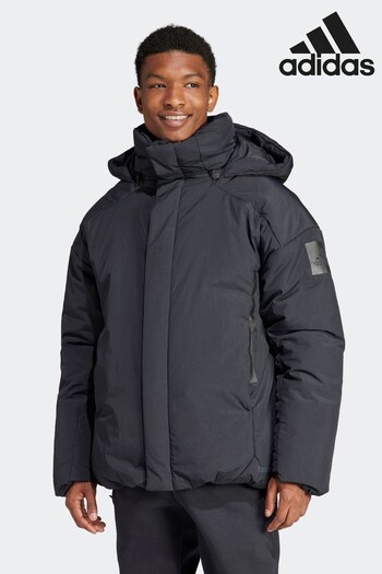 adidas Black Sportswear Myshelter Cold.rdy Jacket (D47352) | £280