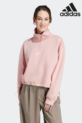 adidas Pink Sportswear Sweatshirt (D47370) | £50