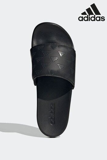 adidas Black Sportswear Swim Adilette Comfort Slides (D47530) | £38