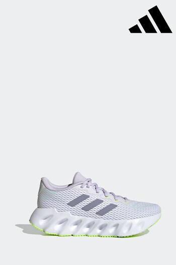 adidas White/Silver Sport Performance Adult Switch Run Running Trainers (D47624) | £70