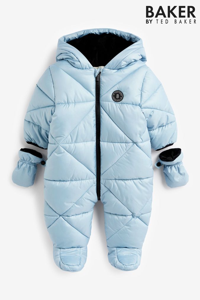 Baby boy snowsuit deals uk
