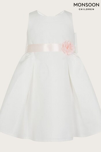 Monsoon Baby Natural Holly Bridesmiads Dress (D47817) | £48 - £53