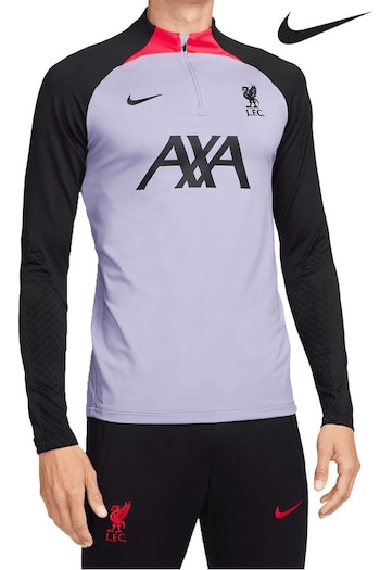 Nike Purple Liverpool Strike Drill Top (D47870) | £60