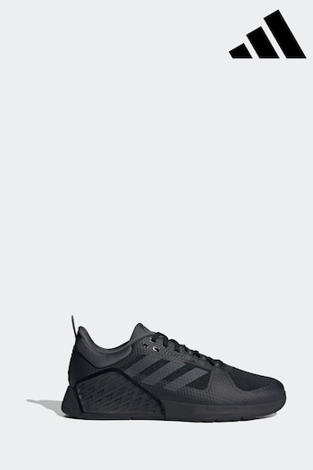adidas Black Dropset 2 Trainers (D48005) | £110