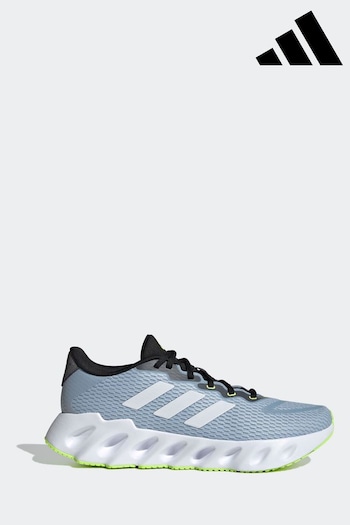 adidas Blue/White Performance Switch Run Running Trainers (D48018) | £70
