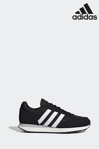 adidas Black Sweatshirtwear Run 60S 3.0 Trainers (D48026) | £50