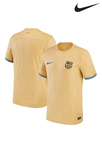 Nike White Barcelona Away Stadium Football Shirt 2022-23 (D48160) | £60