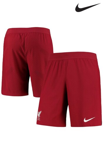Nike Red Liverpool Home Vapor Match Football Shorts 2022-23 (D48178) | £60