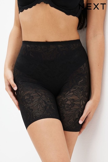 Black Smoothing Lace Shorts (D48674) | £20