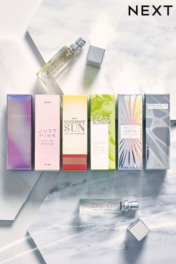 Set of 6 10ml Eau De Parfum Perfume (D48828) | £25