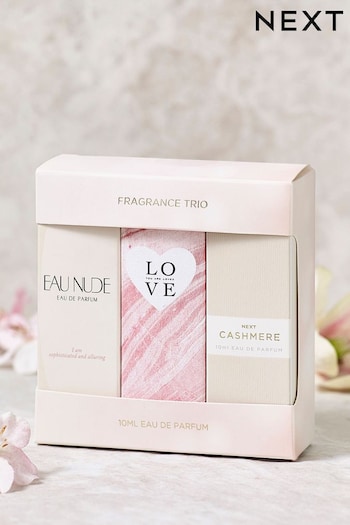 Set of 3 10ml Eau De Parfum Perfumes (D48829) | £14