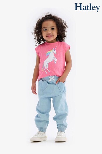 Hatley Blue Lightweight Denim Toddler Everywhere Trousers (D48940) | £27