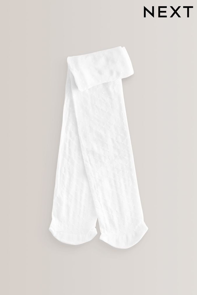 Next girls white tights clearance