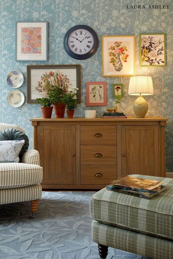 Laura Ashley Natural Wellington 2 Door 3 Drawer Sideboard (D49785) | £1,375