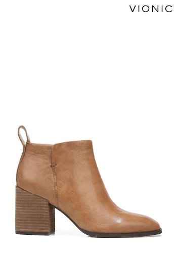 Vionic Lyssa Distressed Leather Ankle Femme Boots (D50003) | £150