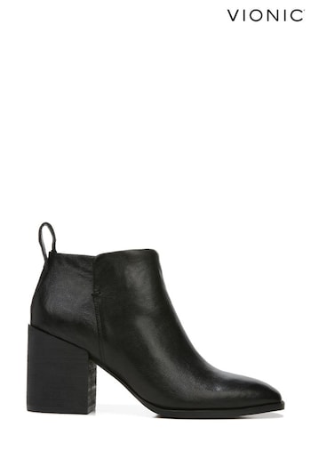 Vionic Lyssa Distressed Leather Ankle Boots (D50004) | £150