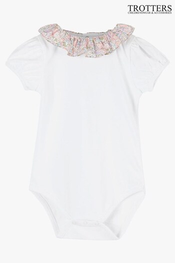 Trotters London Little Pink Liberty Print Michelle Willow Body (D50152) | £30