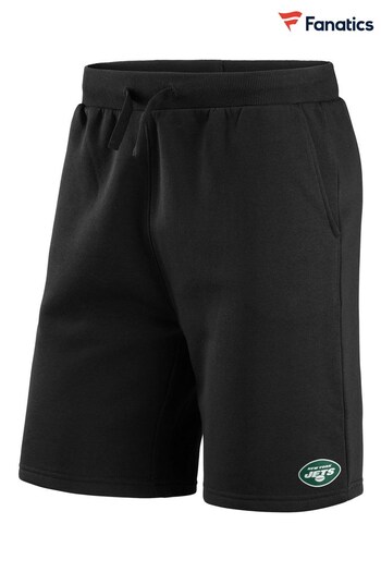 NFL New York Jets Fanatics Branded Essential Black Shorts (D50201) | £32