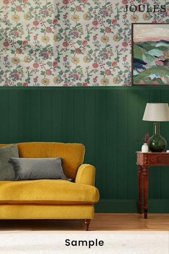 Joules Cream Vine Cottage Floral Wallpaper (D50301) | £1