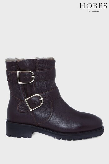Hobbs Brown Otto Ankle Boots (D50820) | £179