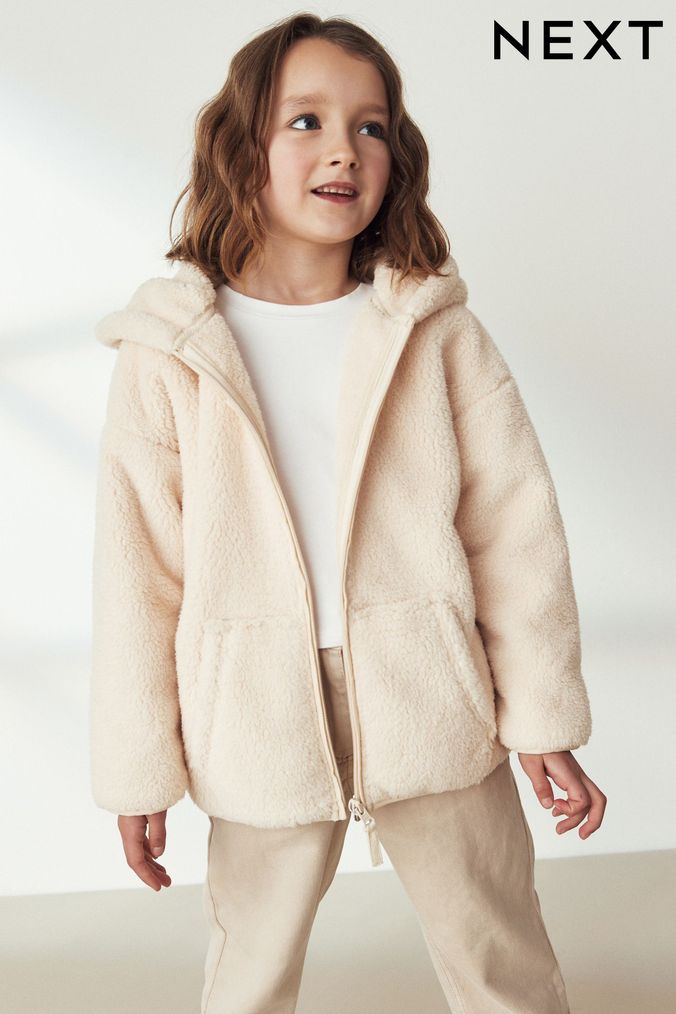 Next girls teddy coat 2025