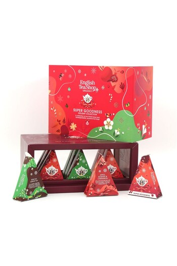 English Tea Shop Super Goodness Collection Gift - 12 Pyramid Tea Prisms (D51608) | £10