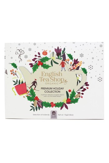 English Tea Shop Premium Holiday Collection Gift Pack - 48 Tea Sachets (D51633) | £13