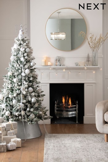 White Snowy 6ft Christmas Tree (D51645) | £99