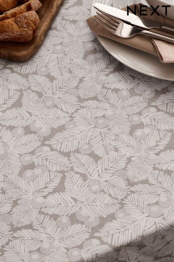 Natural Pine Leaf Wipe Clean Table Cloth (D51830) | £24 - £34