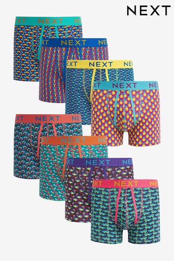Animal Geo 8 pack A-Front Boxers (D52009) | £50