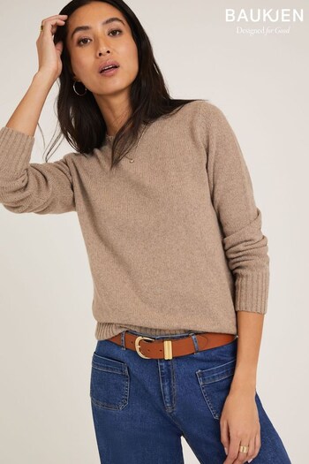 Baukjen Natural Charmaine Eco-Cashmere Jumper (D52310) | £199