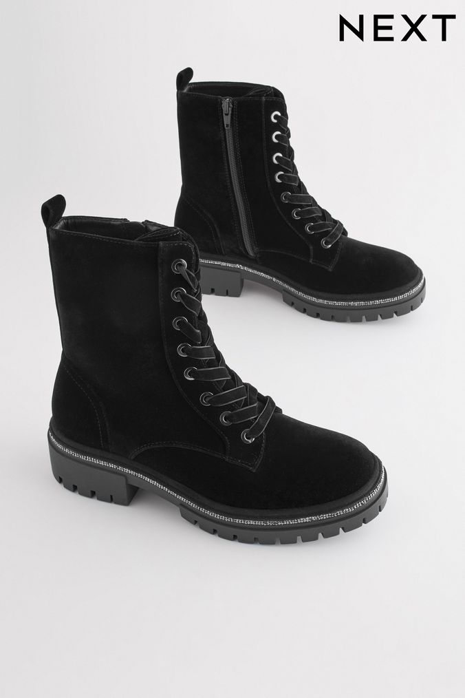 Next lace cheap up boots